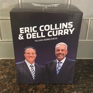 Charlotte Hornets Bobblehead Eric Collins and Dell Curry